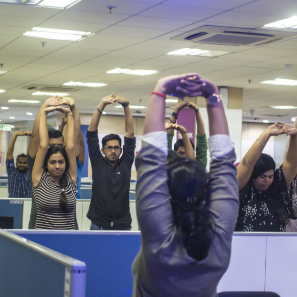 International Yoga Day at Sears IT & Management Services ...