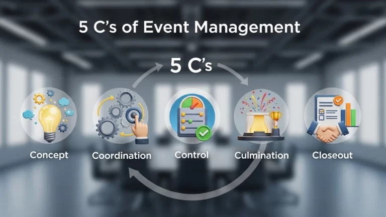 5 C’s of Event Management: A Comprehensive Guide to Successful Event Planning