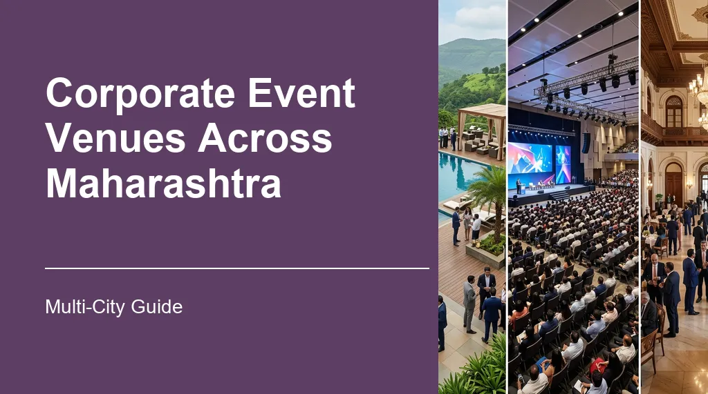 Corporate Event Venues Across Maharashtra – Multi-City Guide