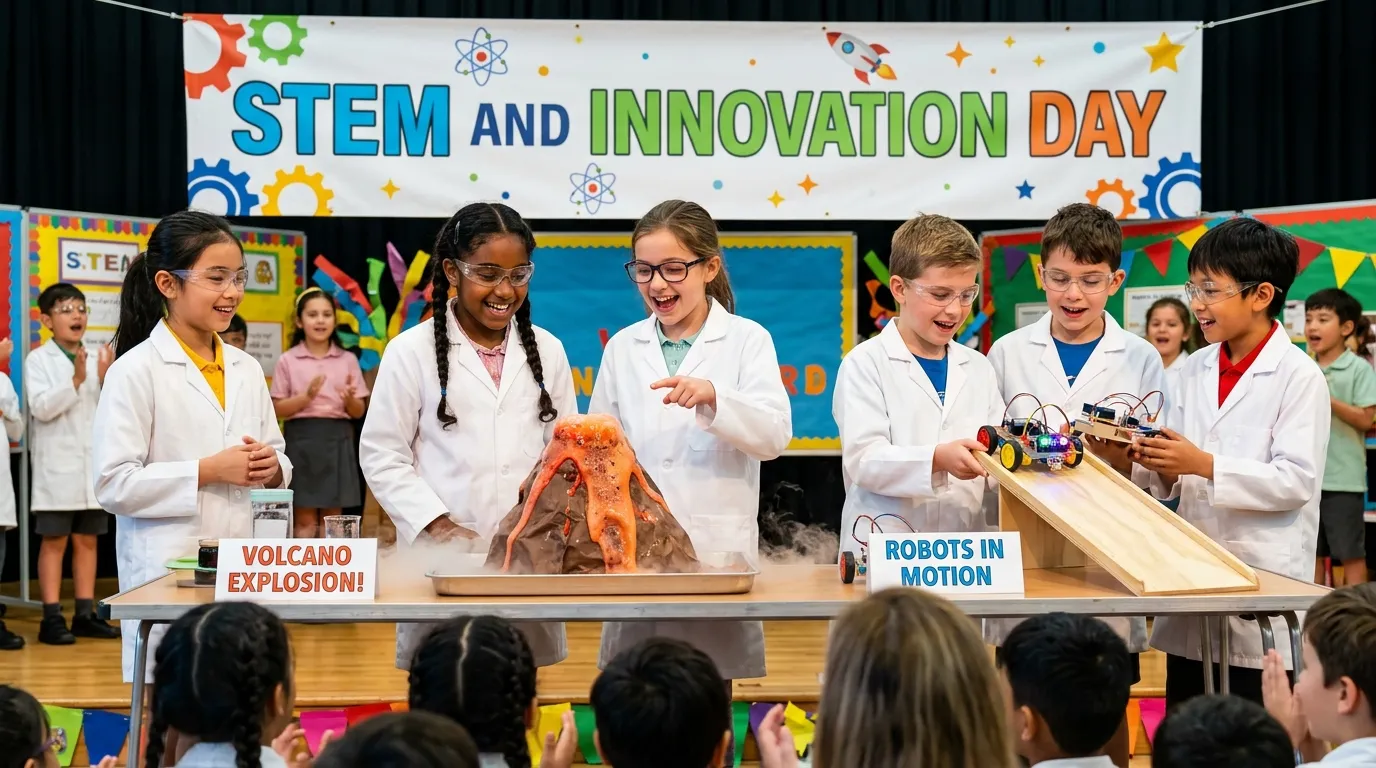 School science experiment