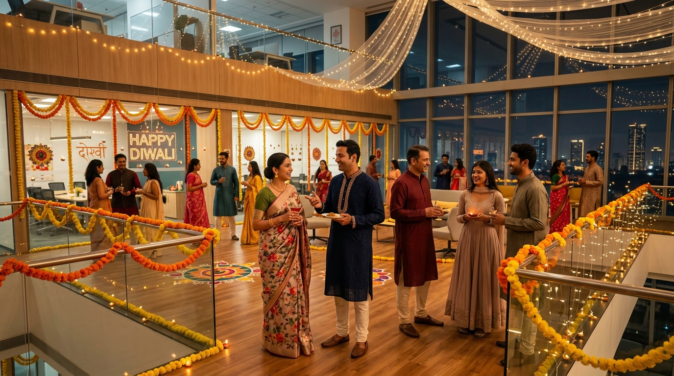 Corporate diwali celebration ideas in office