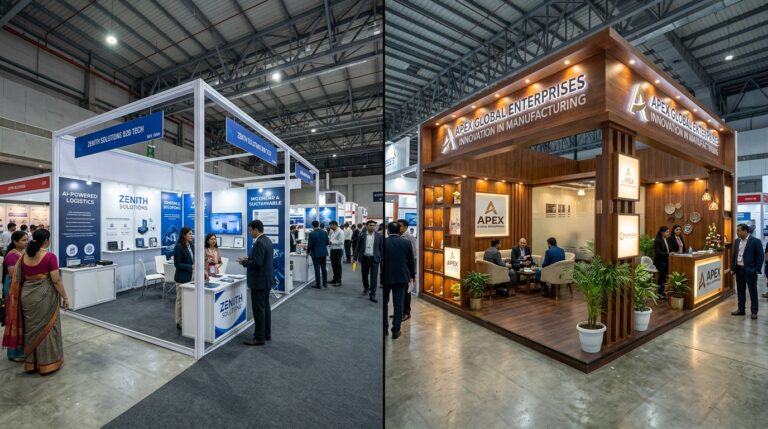 Modular vs Custom Exhibition Stalls: 2026 B2B Trade Show ROI & Cost Guide