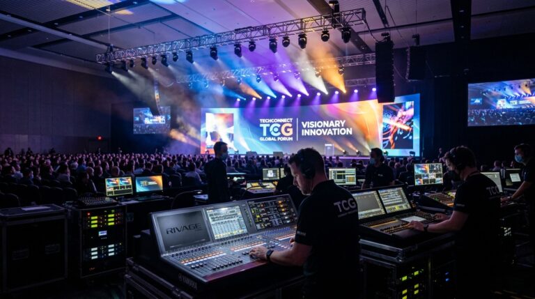 Stage Lighting, Sound & Rigging: Technical AV Production Guide for Corporate Events